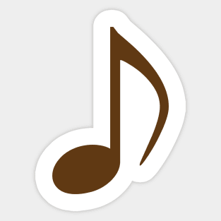 The Brown Note Sticker